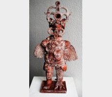 La chrysalide, céramique, h=53cm